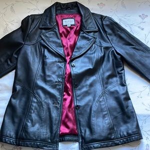 Woman’s leather jacket